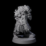 Blazing Dwarf Elder D Miniature for Dungeons and Dragons, Pathfinder or other TTRPGs