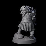 Blazing Dwarf Elder D Miniature for Dungeons and Dragons, Pathfinder or other TTRPGs