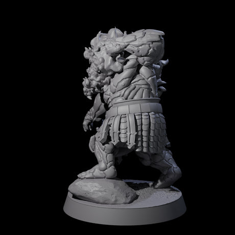 Blazing Dwarf Elder D Miniature for Dungeons and Dragons, Pathfinder or other TTRPGs