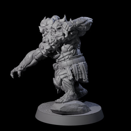 Blazing Dwarf Elder D Miniature for Dungeons and Dragons, Pathfinder or other TTRPGs