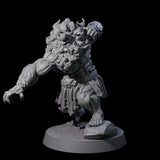 Blazing Dwarf Elder D Miniature for Dungeons and Dragons, Pathfinder or other TTRPGs