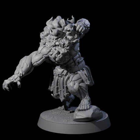 Blazing Dwarf Elder D Miniature for Dungeons and Dragons, Pathfinder or other TTRPGs