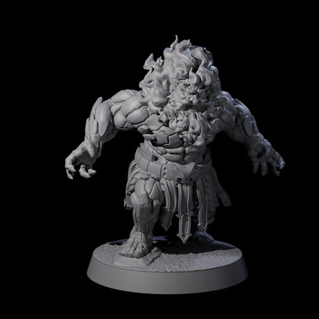 Blazing Dwarf Elders Miniature for Dungeons and Dragons, Pathfinder or other TTRPGs