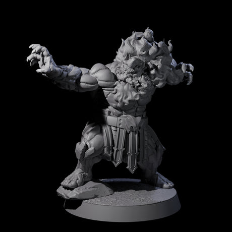 Blazing Dwarf Elders Miniature for Dungeons and Dragons, Pathfinder or other TTRPGs