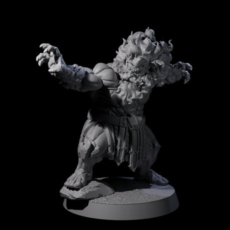 Blazing Dwarf Elders Miniature for Dungeons and Dragons, Pathfinder or other TTRPGs