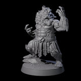 Blazing Dwarf Elders Miniature for Dungeons and Dragons, Pathfinder or other TTRPGs