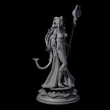 Blessed Tiefling Wizard Miniature for Dungeons and Dragons, Pathfinder or other TTRPGs