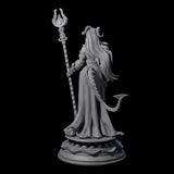 Blessed Tiefling Wizard Miniature for Dungeons and Dragons, Pathfinder or other TTRPGs