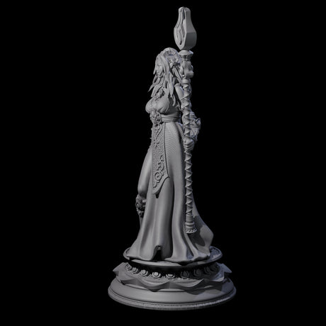 Blessed Tiefling Wizard Miniature for Dungeons and Dragons, Pathfinder or other TTRPGs