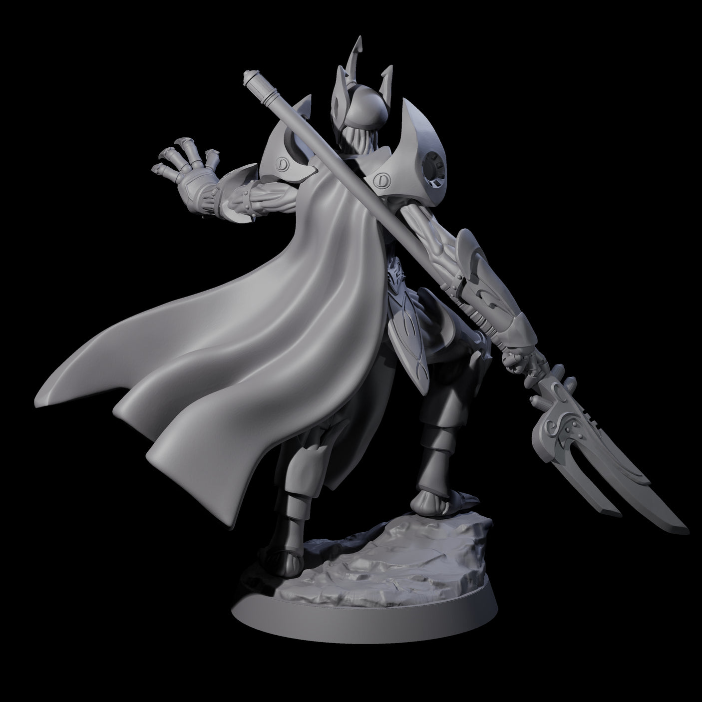 Blessing Warforged Cleric Miniature for Dungeons and Dragons, Pathfinder or other TTRPGs