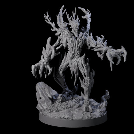 Blighted Treant Stalker A Miniature for Dungeons and Dragons, Pathfinder or other TTRPGs