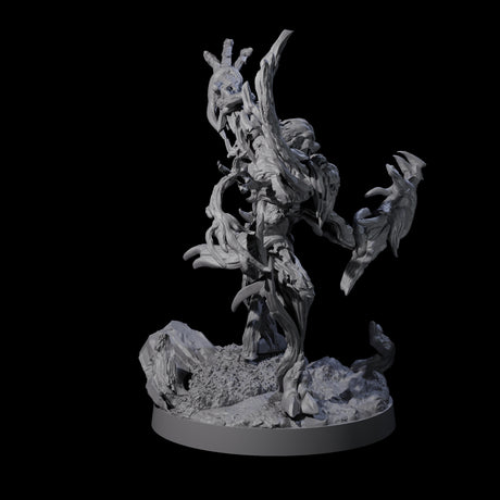 Blighted Treant Stalker C Miniature for Dungeons and Dragons, Pathfinder or other TTRPGs