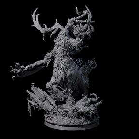 Blighted Wild Hunt Fey Master Miniature for Dungeons and Dragons, Pathfinder or other TTRPGs
