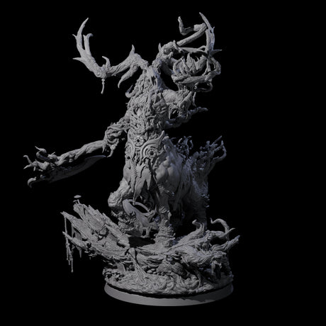 Blighted Wild Hunt Fey Master Miniature for Dungeons and Dragons, Pathfinder or other TTRPGs