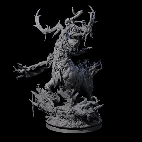 Blighted Wild Hunt Fey Master Miniature for Dungeons and Dragons, Pathfinder or other TTRPGs