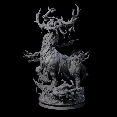 Blighted Wild Hunt Fey Master Miniature for Dungeons and Dragons, Pathfinder or other TTRPGs