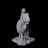 Blind Paladin Miniature for Dungeons and Dragons, Pathfinder or other TTRPGs