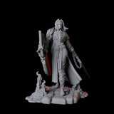 Blind Paladin Miniature for Dungeons and Dragons, Pathfinder or other TTRPGs