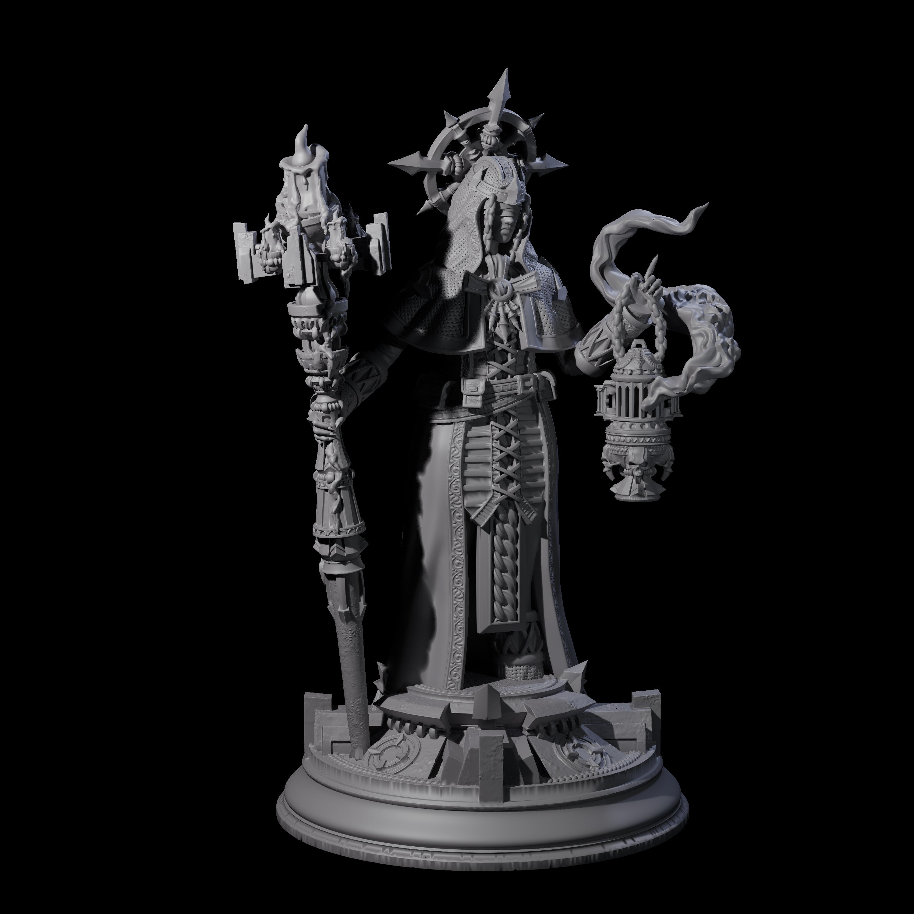 Blind Zealot Miniature for Dungeons and Dragons, Pathfinder or other TTRPGs