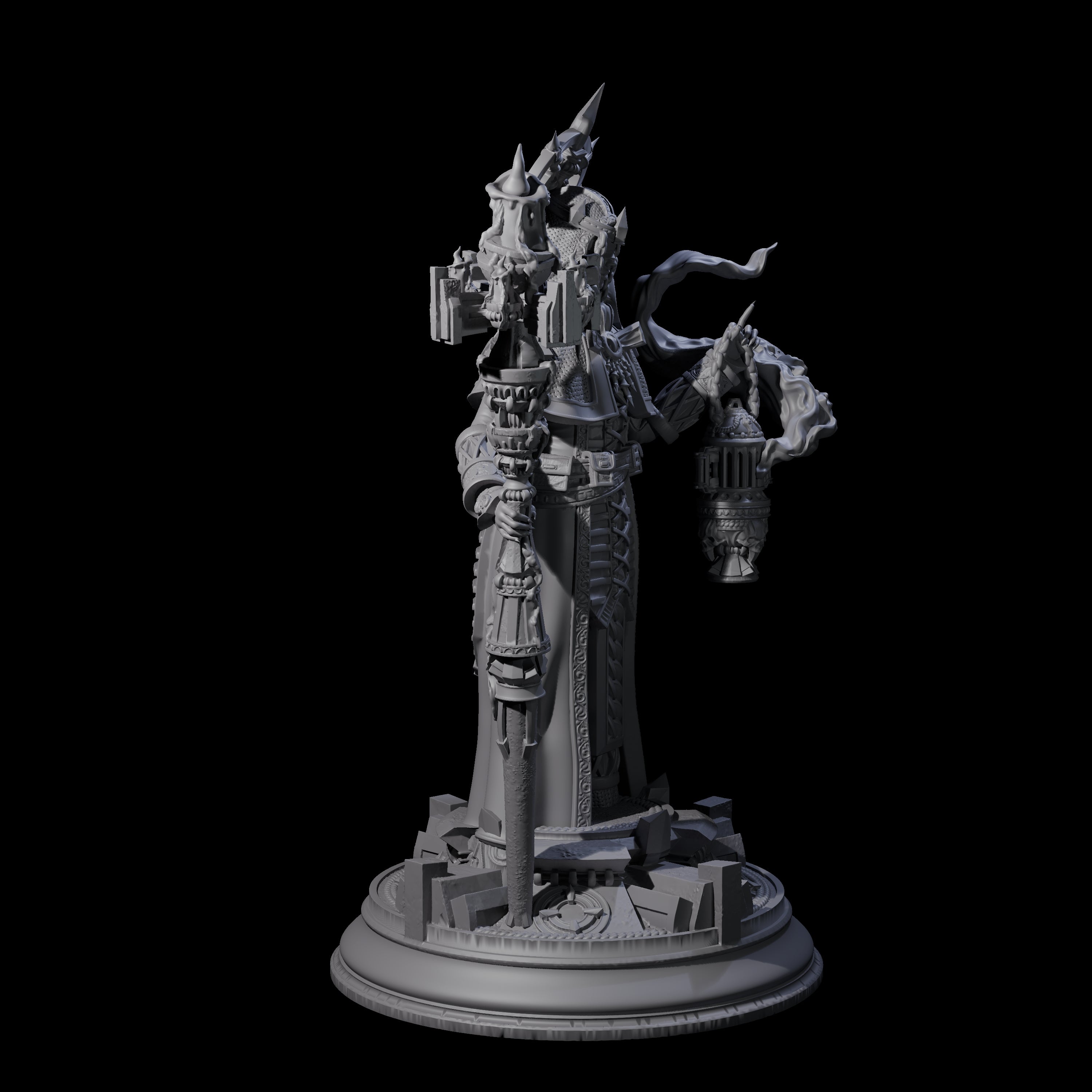 Blind Zealot Miniature for Dungeons and Dragons, Pathfinder or other TTRPGs