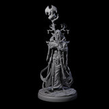Blindfolded Dark Elf Witch Coven Miniature for Dungeons and Dragons, Pathfinder or other TTRPGs