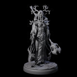 Blindfolded Dark Elf Witch Coven Miniature for Dungeons and Dragons, Pathfinder or other TTRPGs