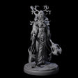 Blindfolded Dark Elf Witch D Miniature for Dungeons and Dragons, Pathfinder or other TTRPGs