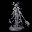 Blindfolded Dark Elf Witch G Miniature for Dungeons and Dragons, Pathfinder or other TTRPGs