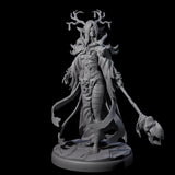 Blindfolded Dark Elf Witch G Miniature for Dungeons and Dragons, Pathfinder or other TTRPGs