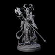 Blindfolded Dark Elf Witch J Miniature for Dungeons and Dragons, Pathfinder or other TTRPGs