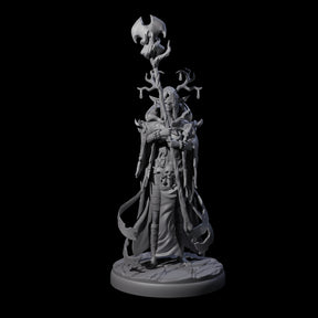 Blindfolded Dark Elf Witch K Miniature for Dungeons and Dragons, Pathfinder or other TTRPGs