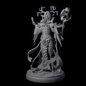 Blindfolded Dark Elf Witch L Miniature for Dungeons and Dragons, Pathfinder or other TTRPGs