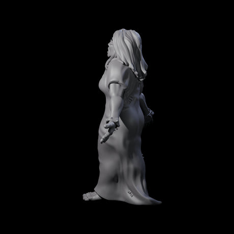 Blindfolded Zealot Miniature for Dungeons and Dragons, Pathfinder or other TTRPGs