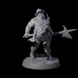 Bloated Stinky Zombie Guard C Miniature for Dungeons and Dragons, Pathfinder or other TTRPGs