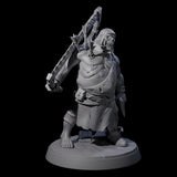 Bloated Stinky Zombie Guards Miniature for Dungeons and Dragons, Pathfinder or other TTRPGs