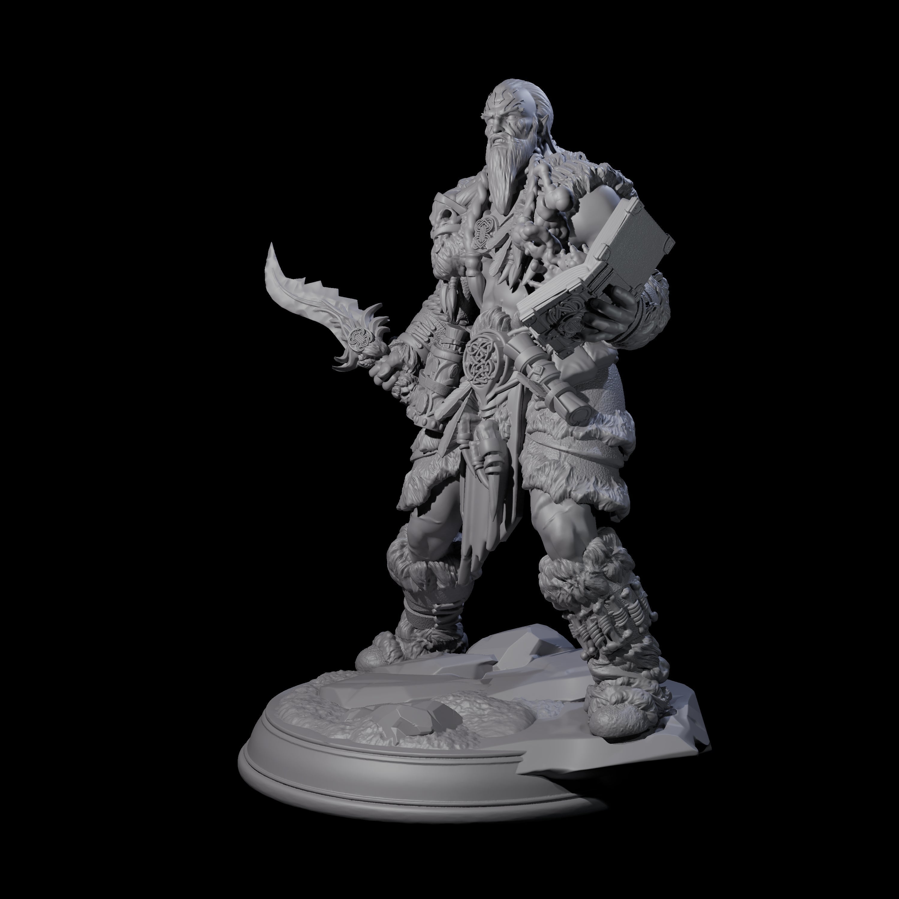 Blood Magic Rogue Miniature for Dungeons and Dragons, Pathfinder or other TTRPGs