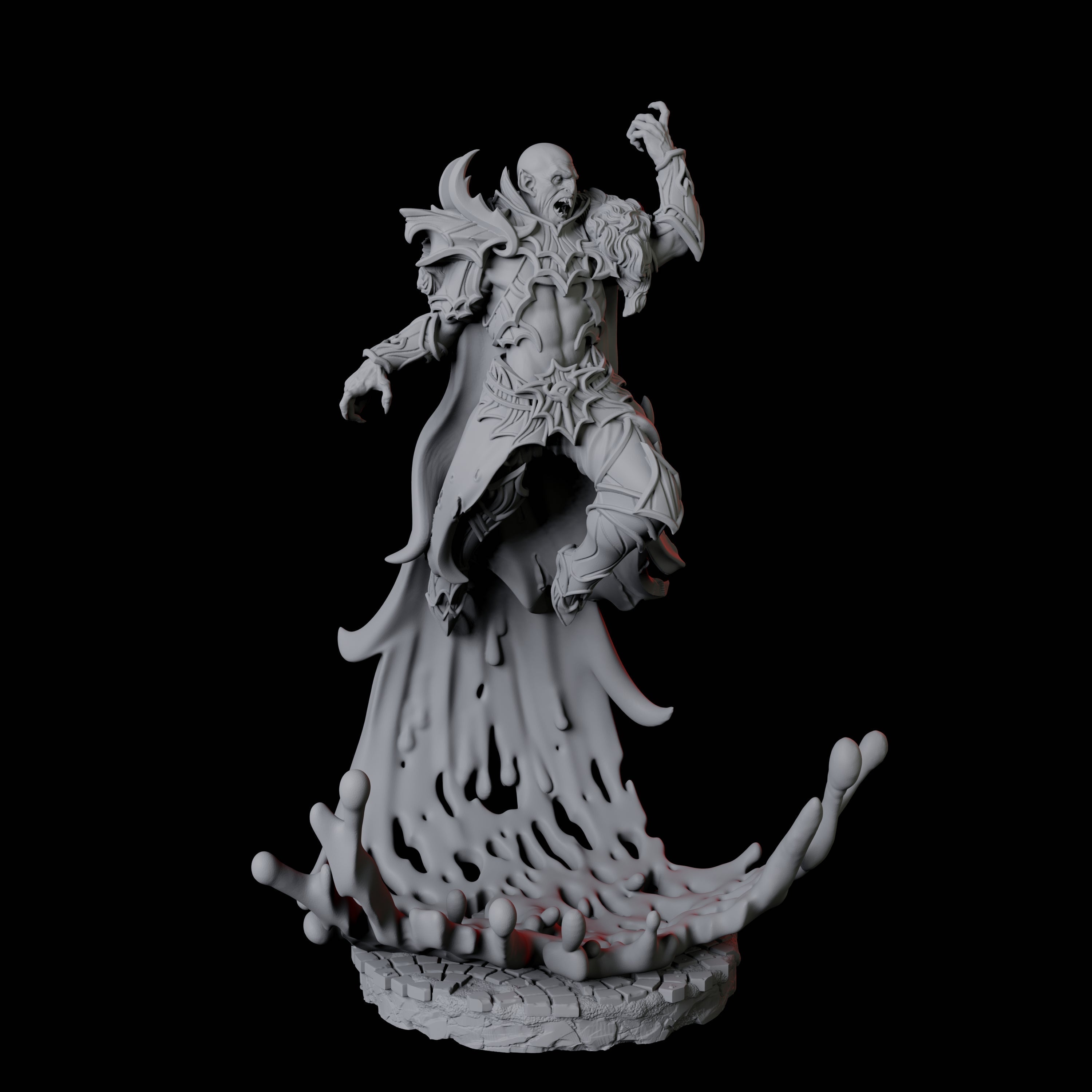 Blood Magic Vampire A Miniature for Dungeons and Dragons, Pathfinder or other TTRPGs