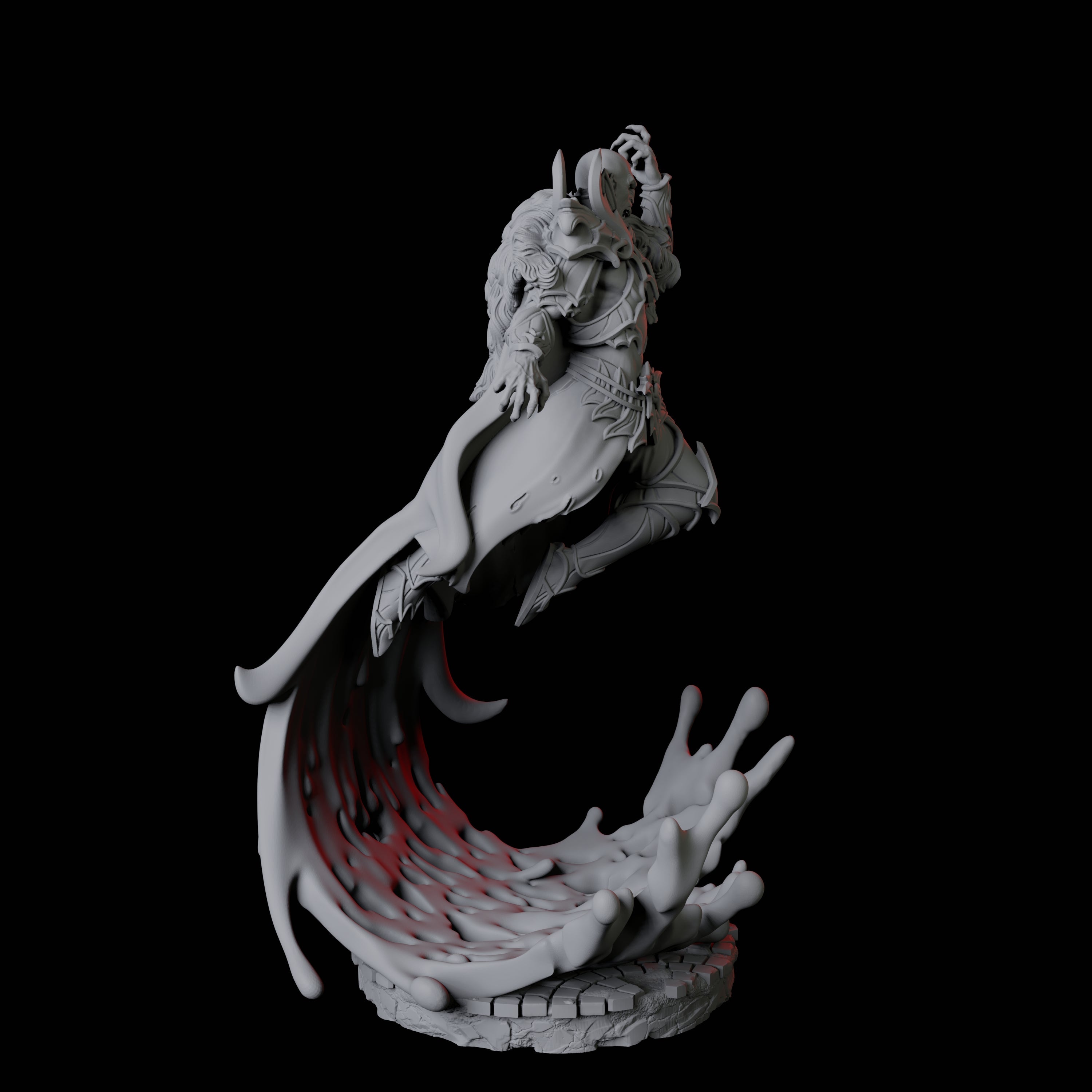 Blood Magic Vampire A Miniature for Dungeons and Dragons, Pathfinder or other TTRPGs