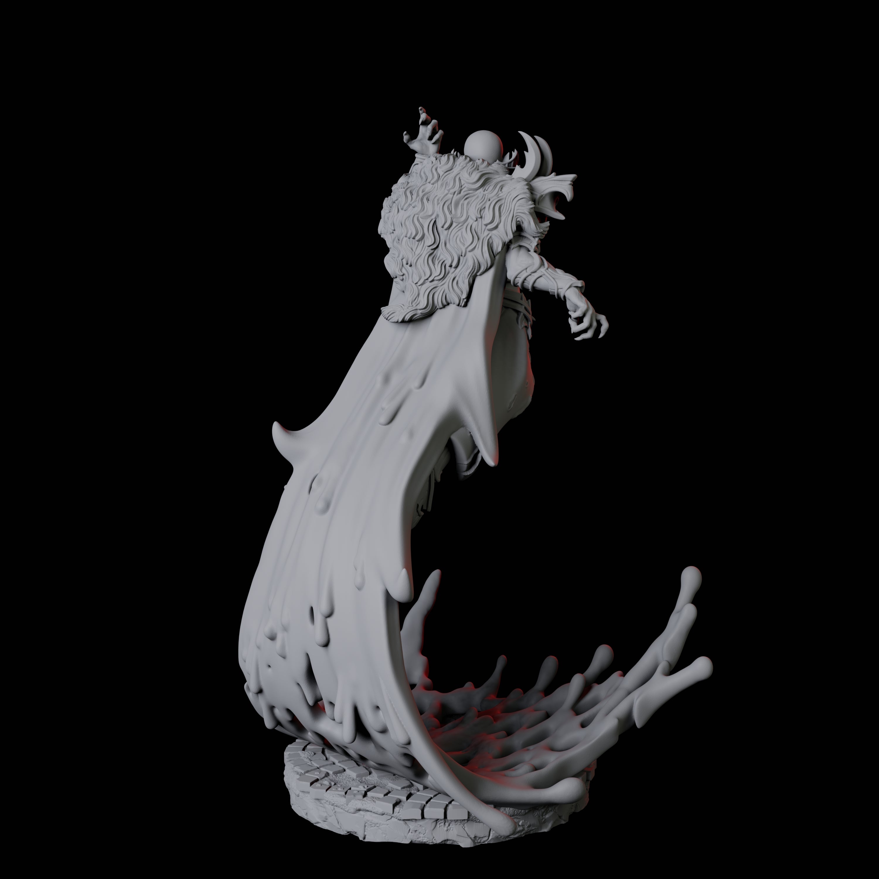 Blood Magic Vampire A Miniature for Dungeons and Dragons, Pathfinder or other TTRPGs