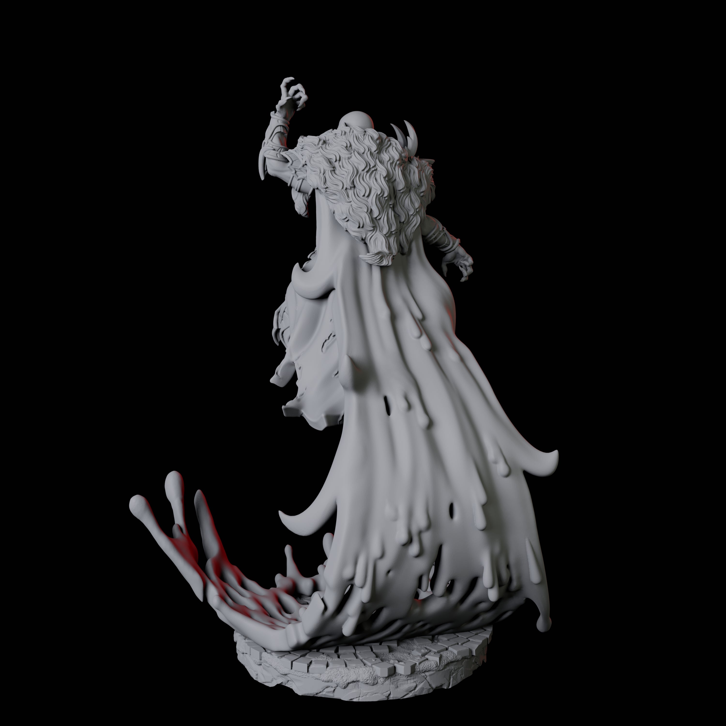 Blood Magic Vampire A Miniature for Dungeons and Dragons, Pathfinder or other TTRPGs