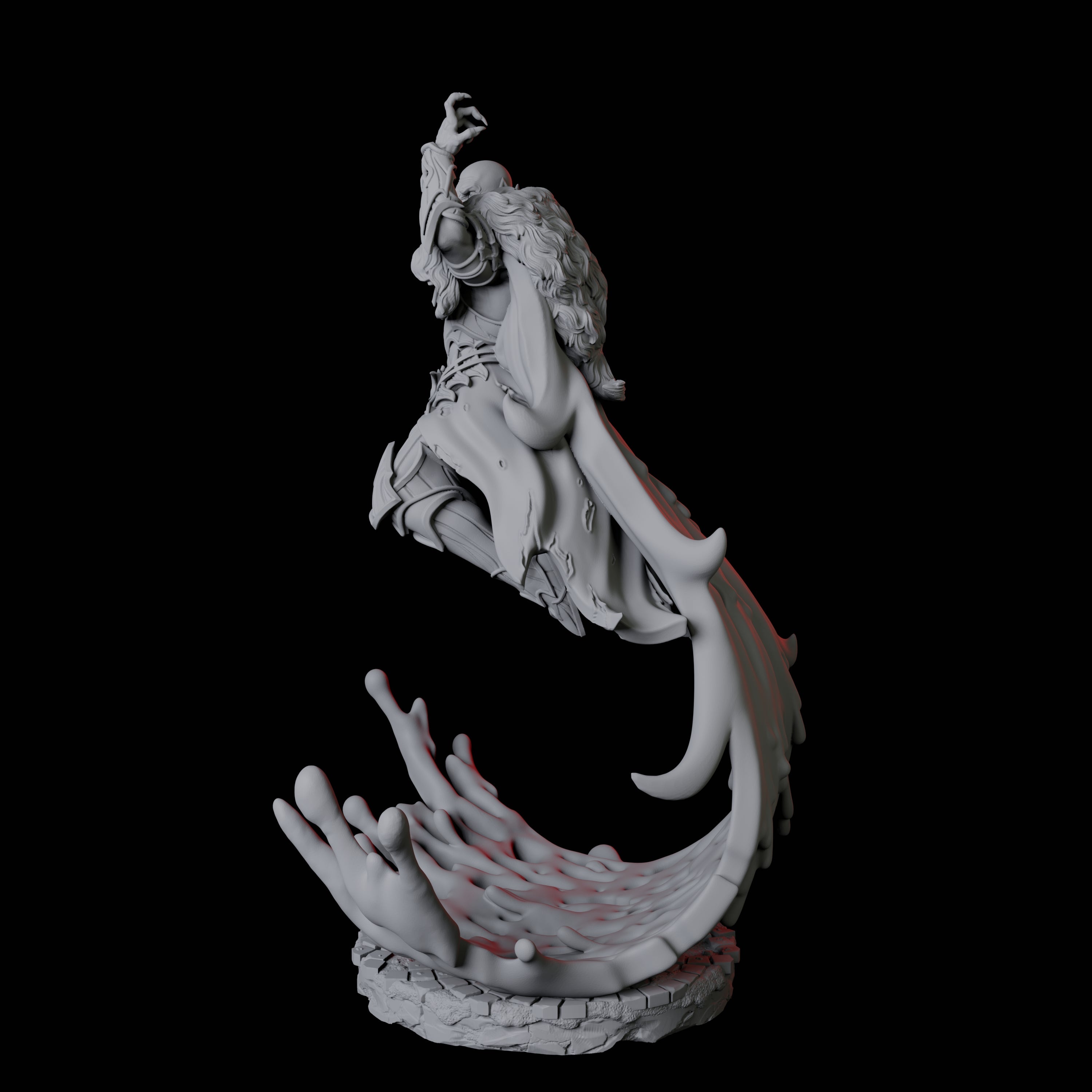 Blood Magic Vampire A Miniature for Dungeons and Dragons, Pathfinder or other TTRPGs