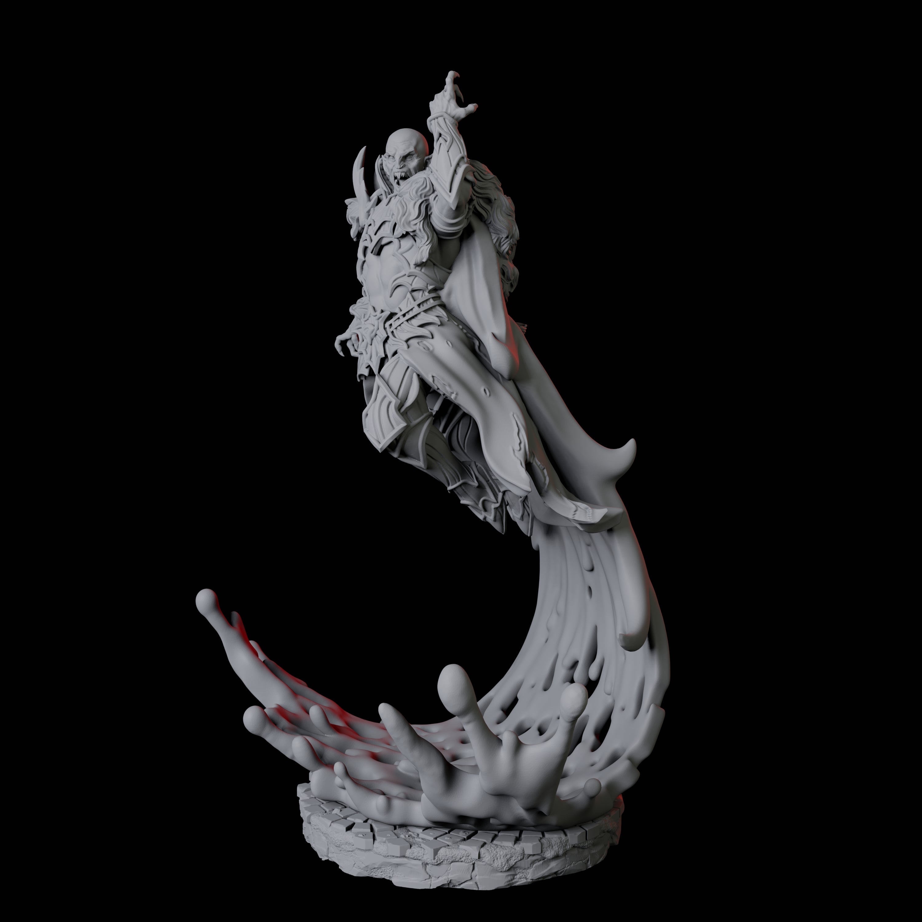 Blood Magic Vampire A Miniature for Dungeons and Dragons, Pathfinder or other TTRPGs