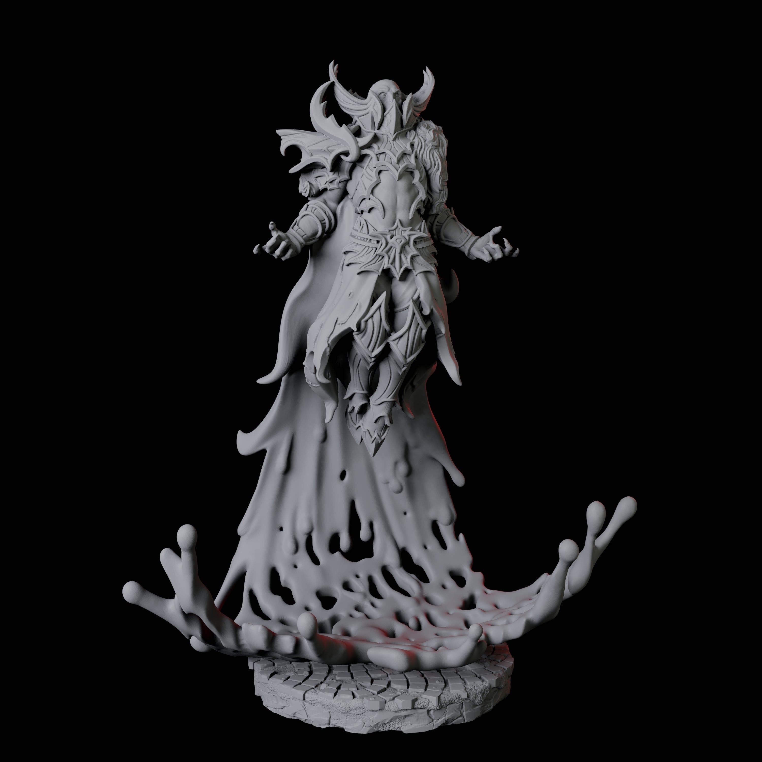 Blood Magic Vampire C Miniature for Dungeons and Dragons, Pathfinder or other TTRPGs