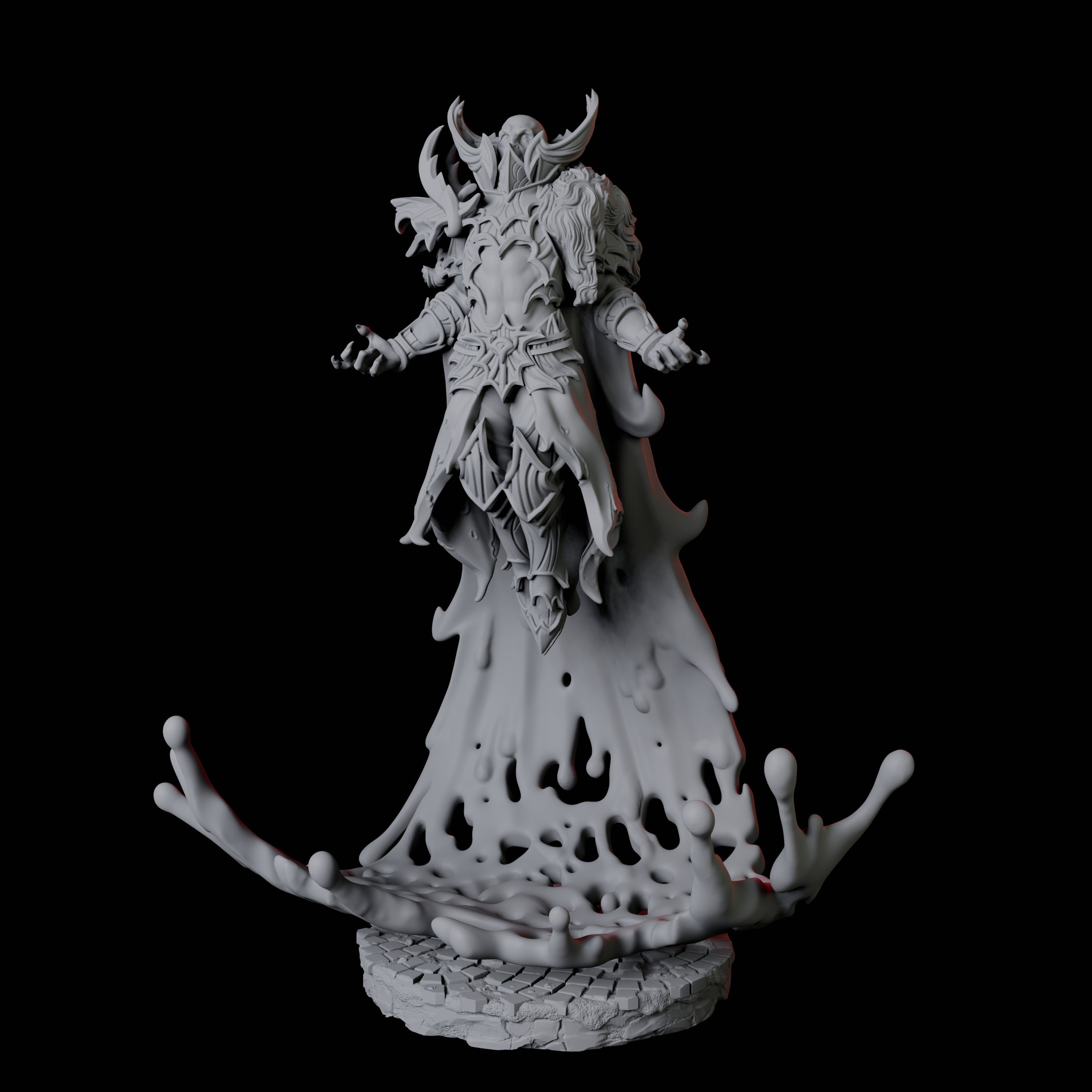 Blood Magic Vampire C Miniature for Dungeons and Dragons, Pathfinder or other TTRPGs