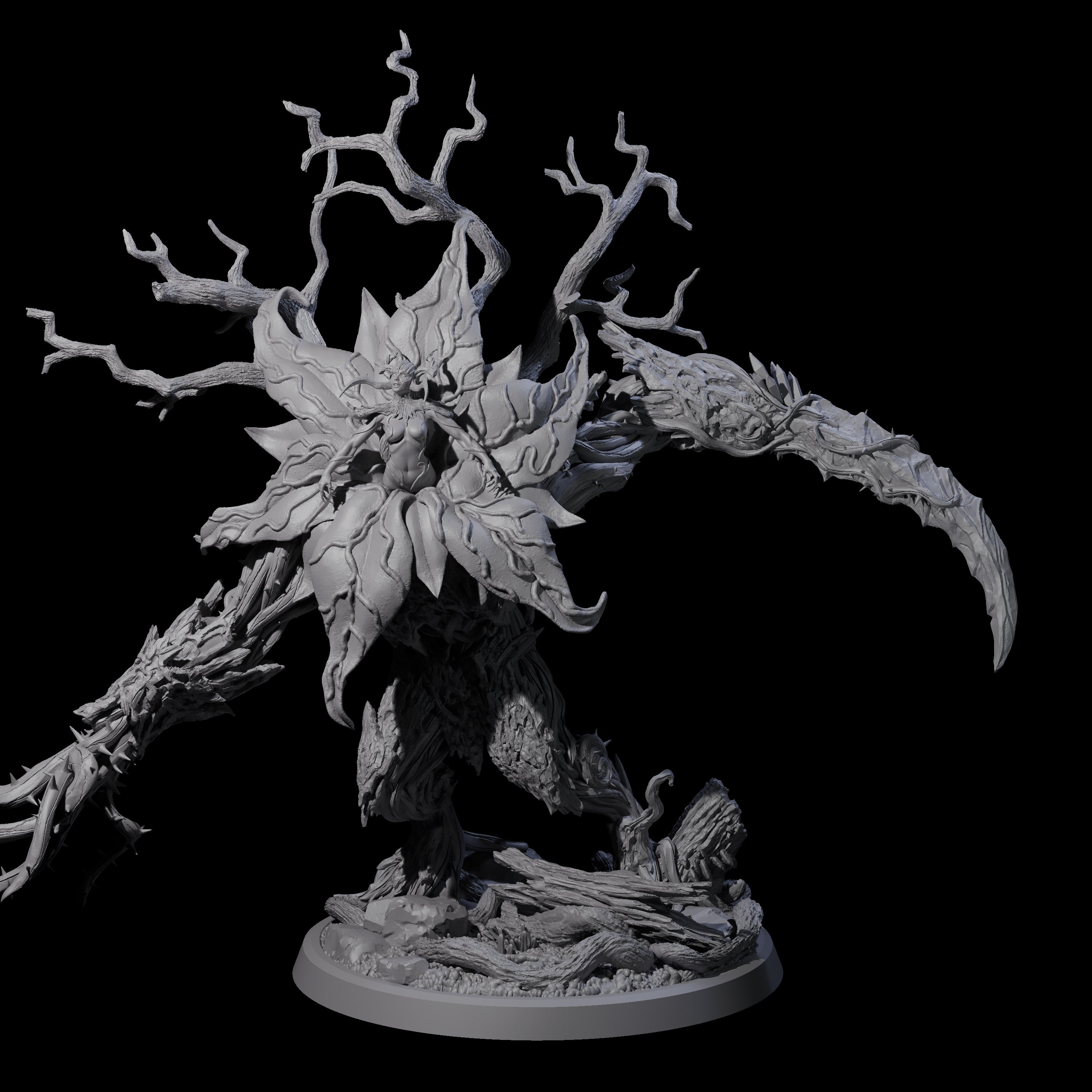 Blooming Bodythief Blossom A Miniature for Dungeons and Dragons, Pathfinder or other TTRPGs
