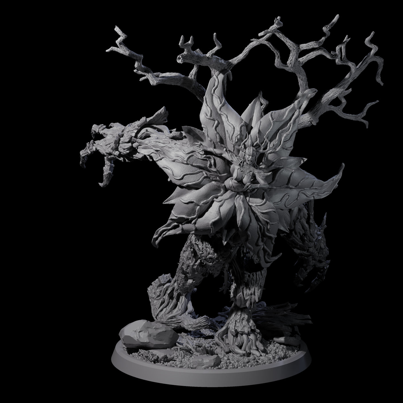 Blooming Bodythief Blossom B Miniature for Dungeons and Dragons, Pathfinder or other TTRPGs