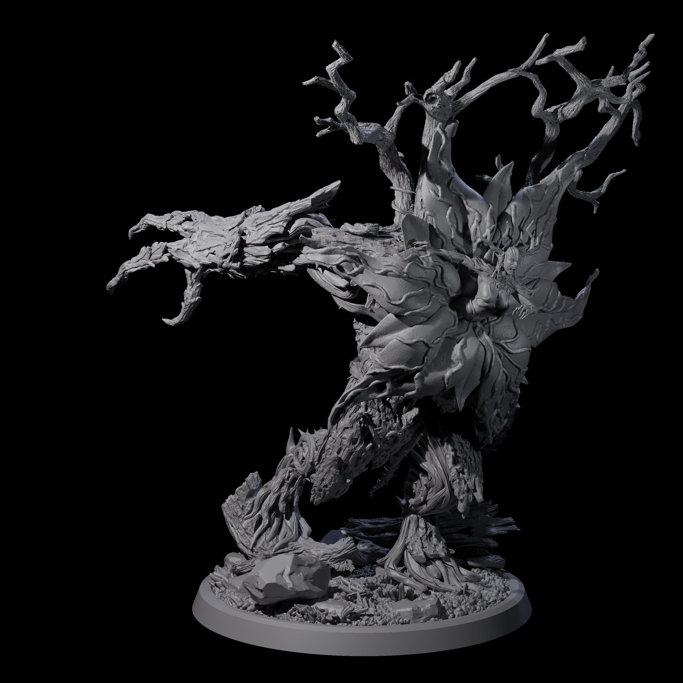 Blooming Bodythief Blossom B Miniature for Dungeons and Dragons, Pathfinder or other TTRPGs