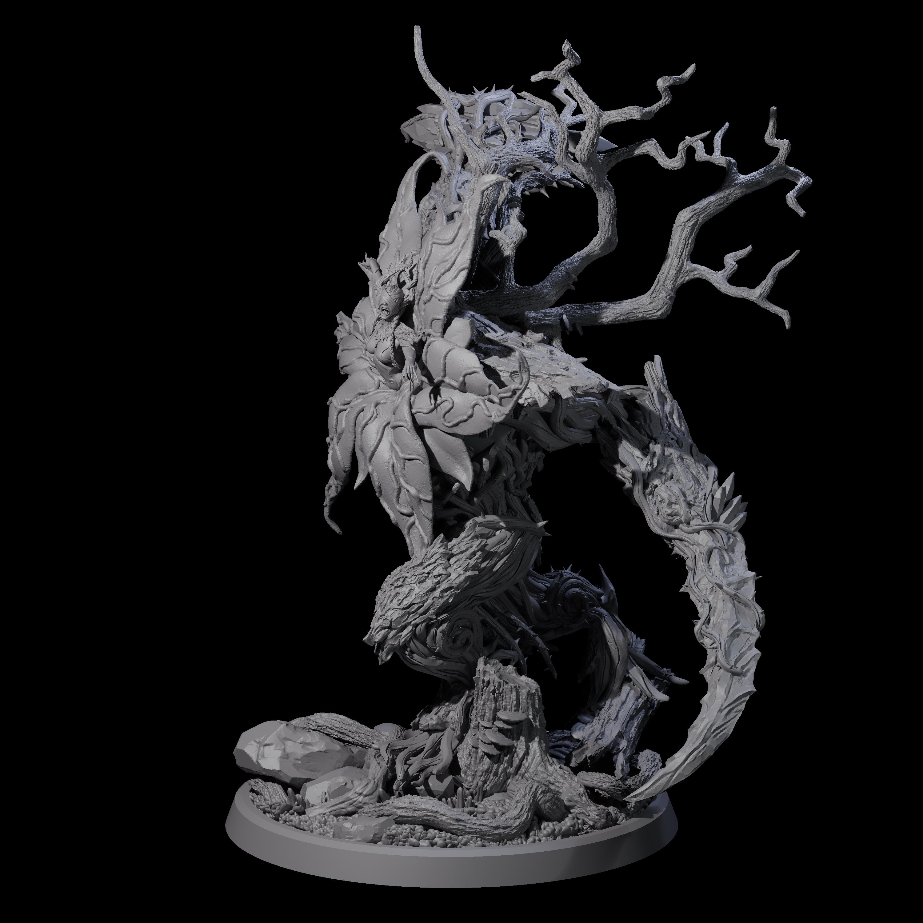 Blooming Bodythief Blossom D Miniature for Dungeons and Dragons, Pathfinder or other TTRPGs