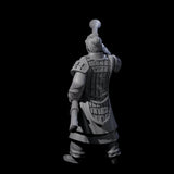 Blowing Chinese Musician Miniature for Dungeons and Dragons, Pathfinder or other TTRPGs