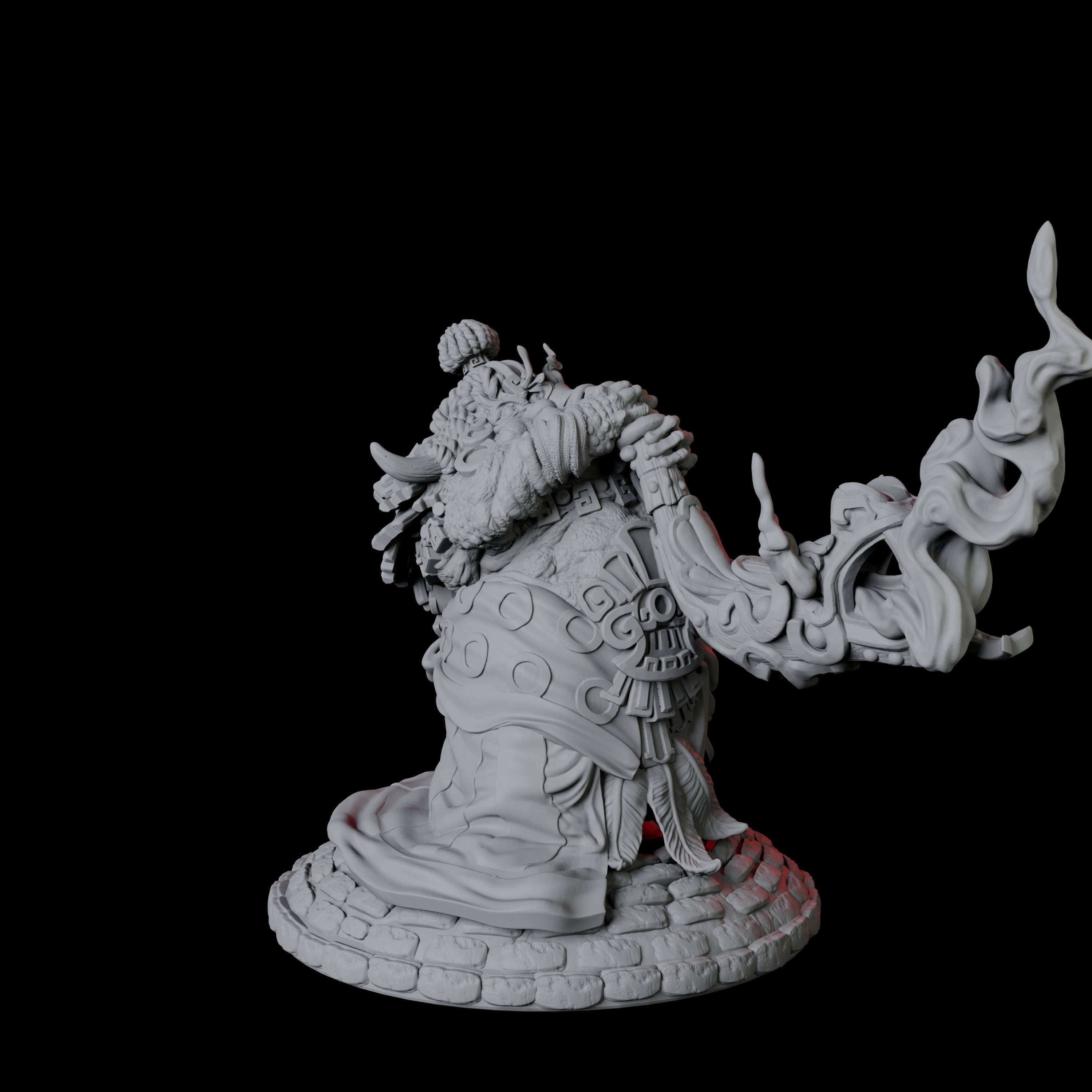 Boggard Priestess A Miniature for Dungeons and Dragons, Pathfinder or other TTRPGs